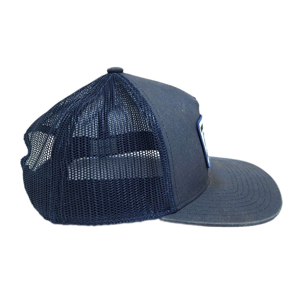Katin Trucker Hat Cap Blue Snapback Mesh Since 1954 Quality Trunks Vintage Retro - Picture 4 of 6